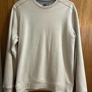 Beige Crewneck Sweatshirt